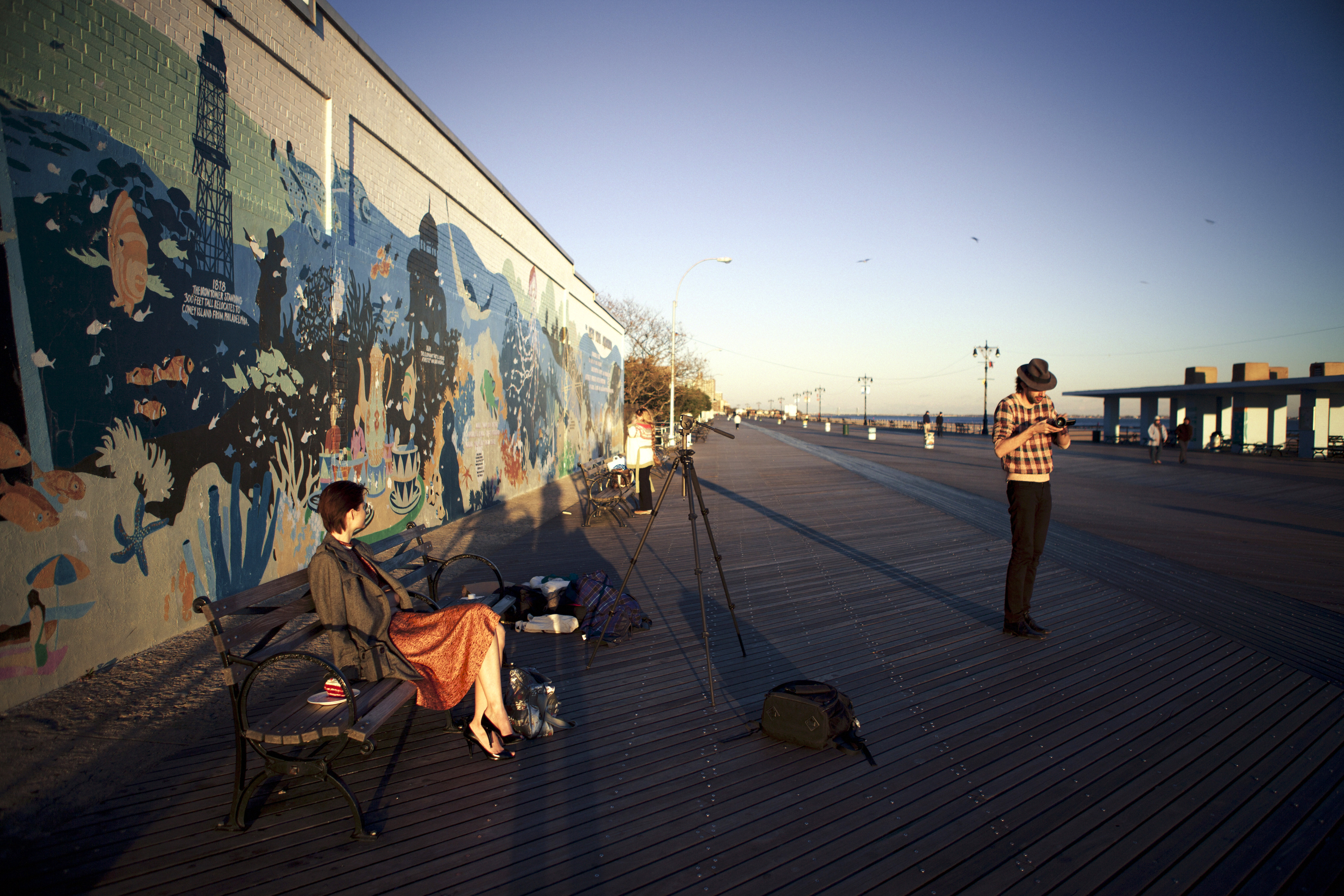 Masha Yakovenko, Florian Habicht. Coney Island 2010