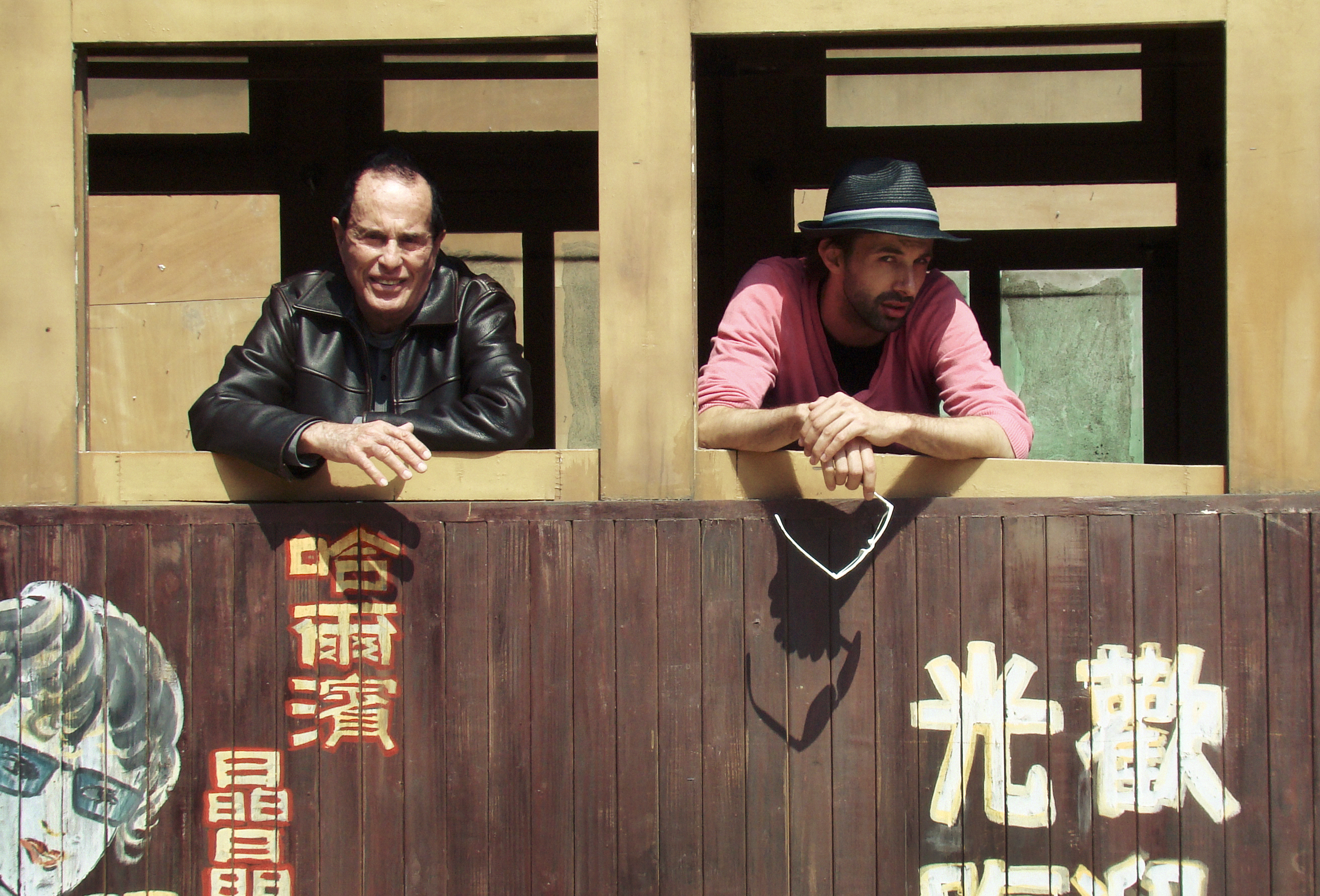 Kenneth Anger & Florian Habicht. Beijing Film Studios for One Dream Rush.