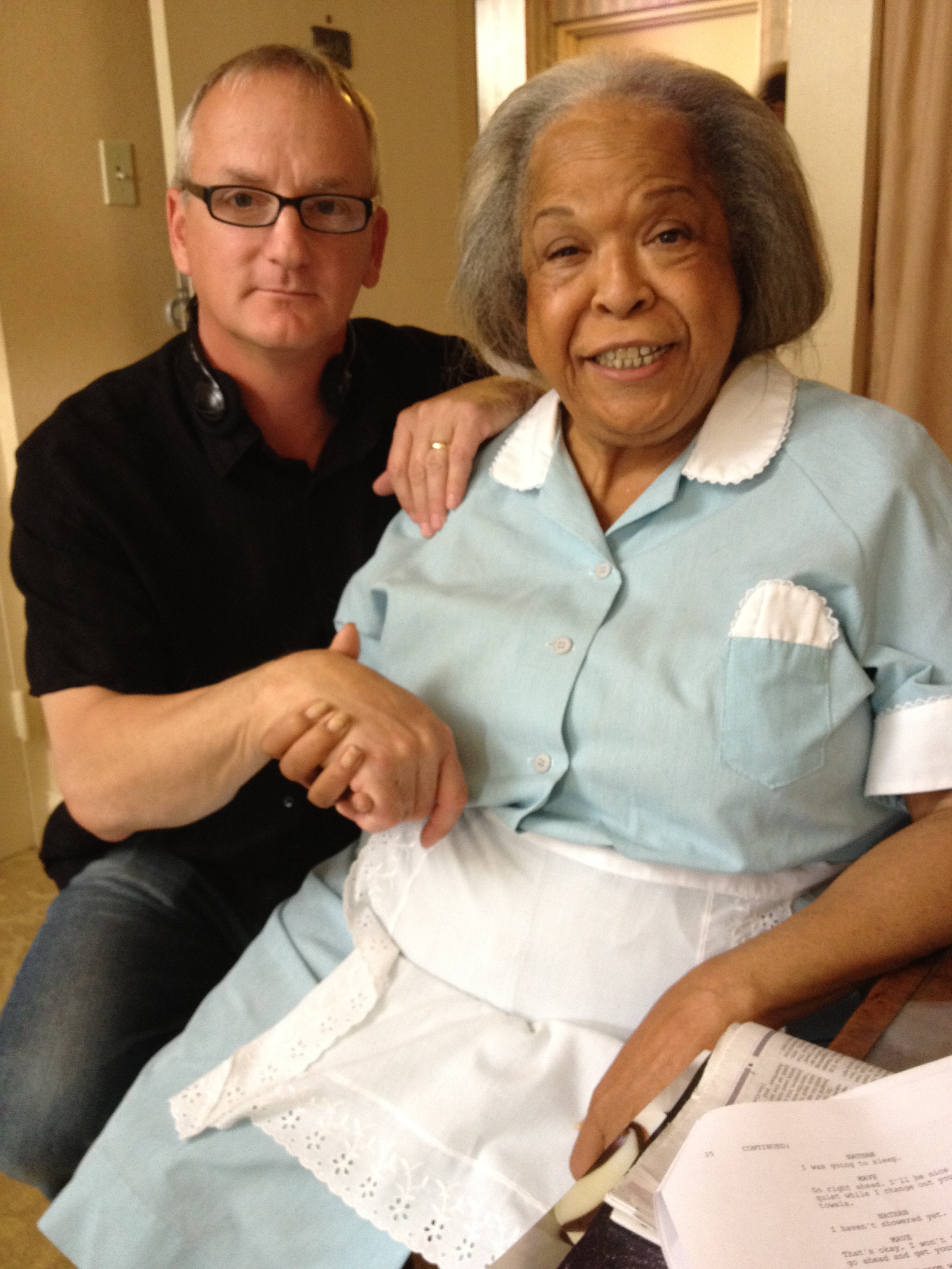 Roger Lindley and Della Reese