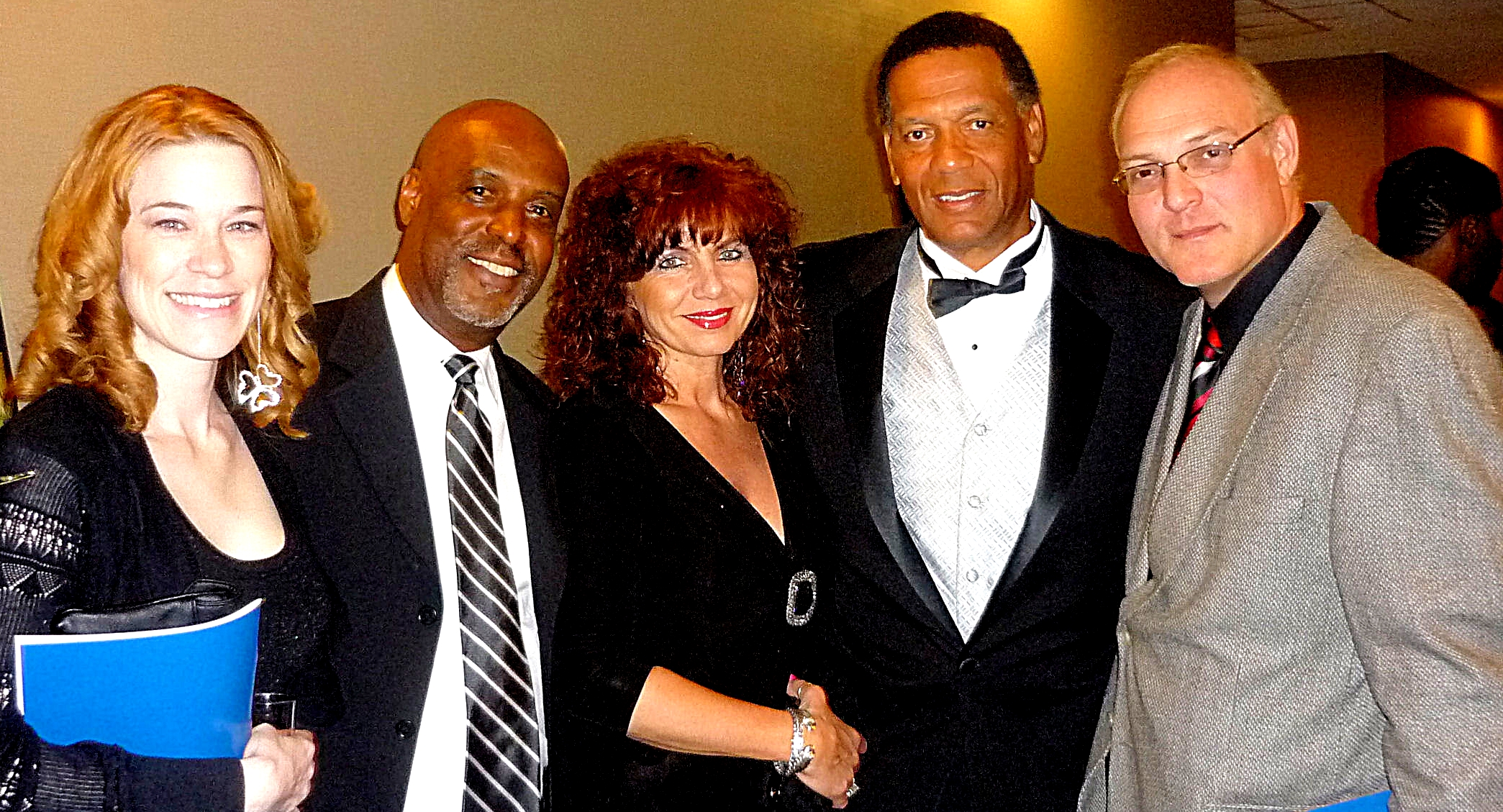 Alicia Lambert, Mel Boykin, Kenny Singleton, Bill Branca