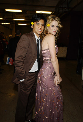 John Cho and Missi Pyle