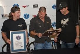 With Scott Stapp and Scott Phillips from Creed at a Press Conference 2009