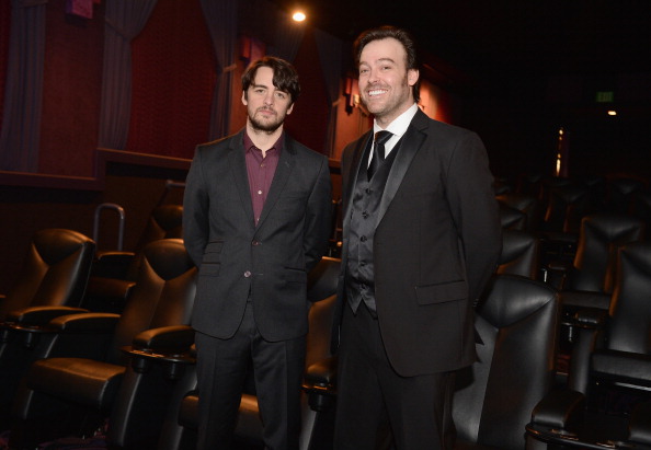 Gabriel Cowan and Vincent Piazza at The Palm Springs Film Festival. January, 2014. 3 NIGHTS IN THE DESERT