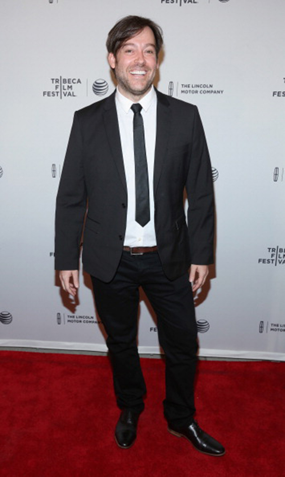 Gabriel Cowan at the Tribeca Film Festival. April, 2014. Just Before I Go.