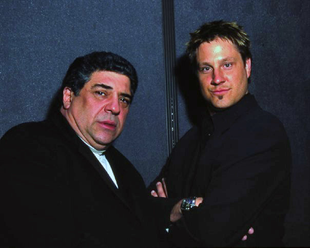 Vincent Pastore with Jon Doscher NYC Benefit May 2003