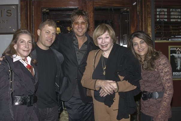 Dinner at Sardi's with icon SHIRLEY MACLAINE, in NYC December 4, 2008