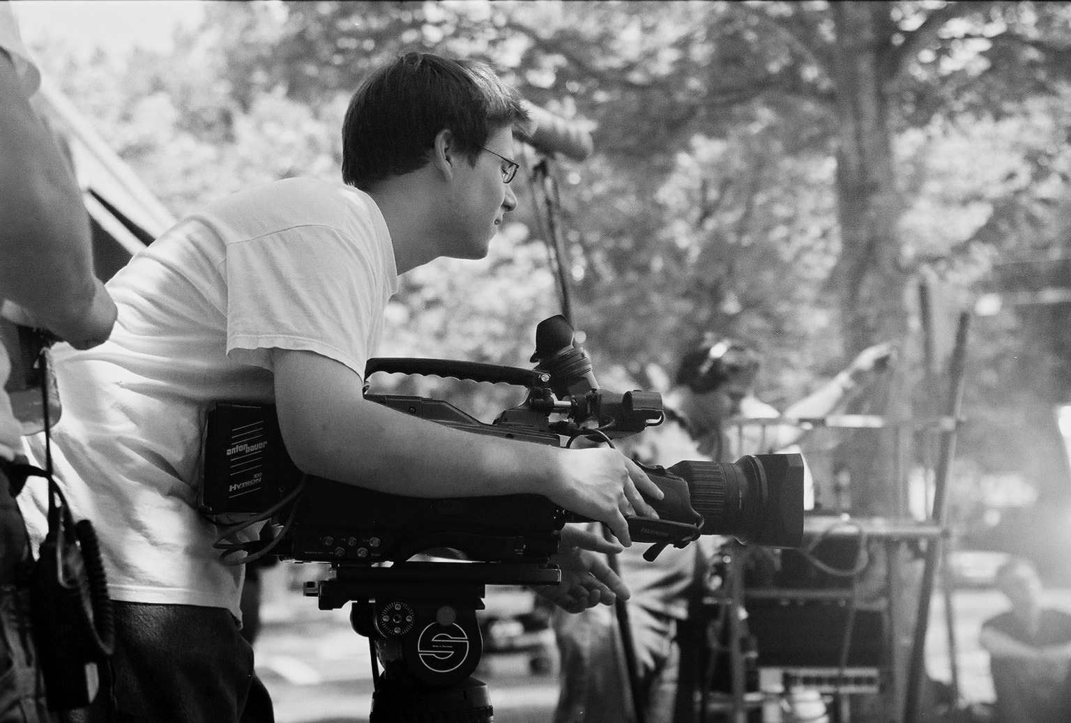 Carlos Ferrer shooting Scallop Pond at age 16