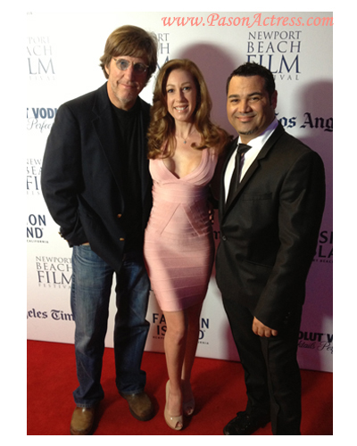 Actress Pason, Actor Robert Peters, Producer Luillo Ruiz