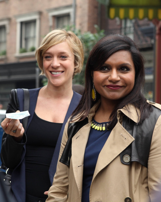 Still of Chloë Sevigny and Mindy Kaling in The Mindy Project (2012)