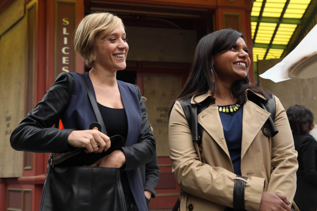 Still of Chloë Sevigny and Mindy Kaling in The Mindy Project (2012)