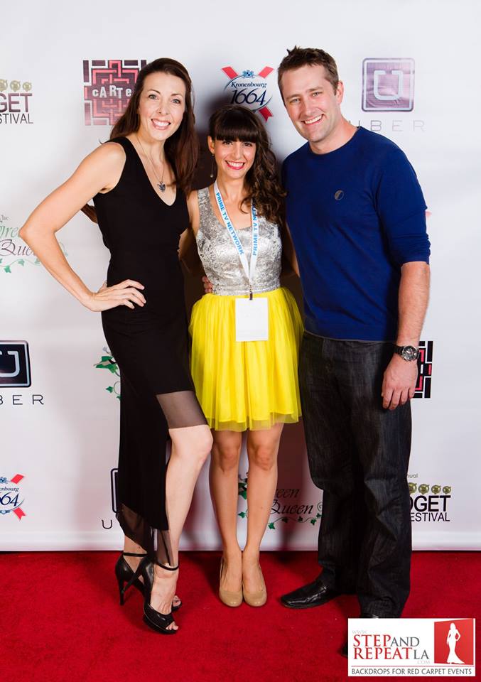 At Cartel: Collaborative Arts LA's No Budget Film Festival  with Mara Klein & Vanessa Vaughn