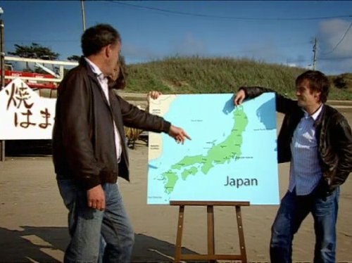 Still of Jeremy Clarkson and Richard Hammond in Top Gear: Episode #11.4 (2008)
