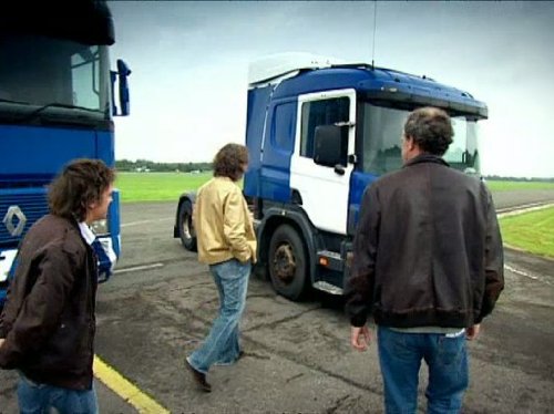 Still of Jeremy Clarkson, James May and Richard Hammond in Top Gear: Episode #12.1 (2008)