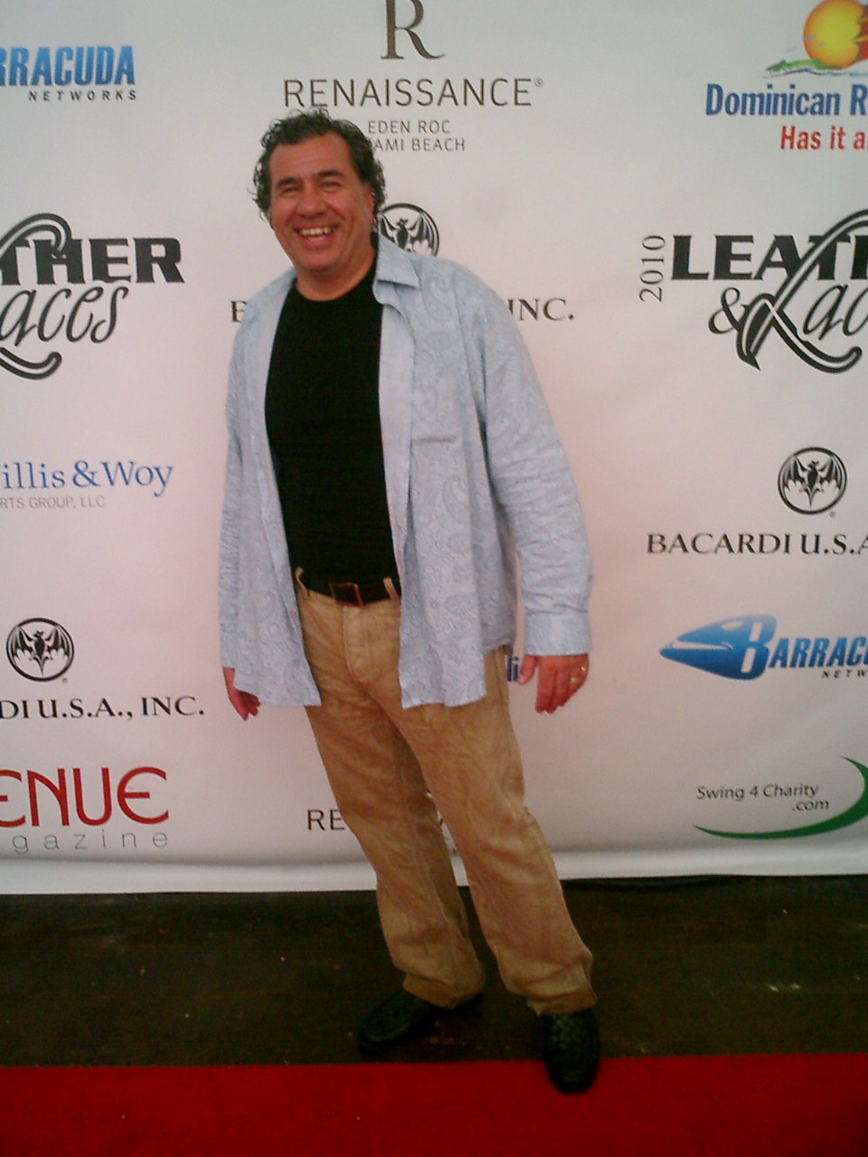 Production Designer Peter Cordova @ Leather & Laces 2010 event