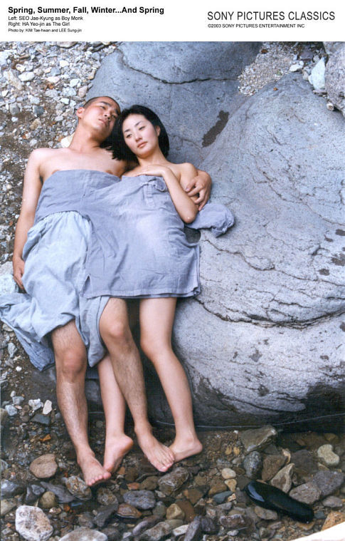 Still of Jae-kyeong Seo and Yeo-jin Ha in Bom yeoreum gaeul gyeoul geurigo bom (2003)