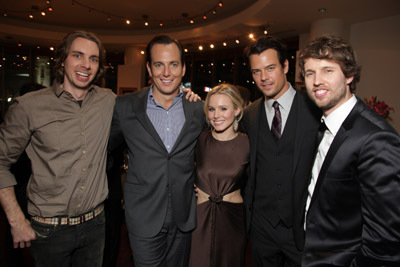 Will Arnett, Kristen Bell, Josh Duhamel, Dax Shepard and Jon Heder at event of When in Rome (2010)