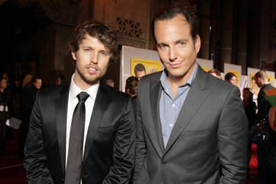Will Arnett and Jon Heder at event of When in Rome (2010)