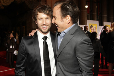 Will Arnett and Jon Heder at event of When in Rome (2010)