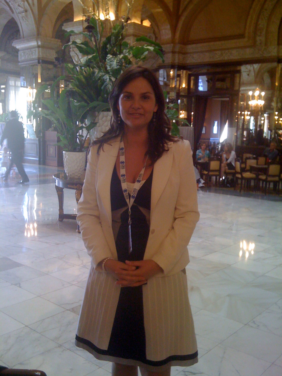 Golden Nymph Awards 2009. Hotel de Paris, Monte Carlo. Best Actress Nomination.