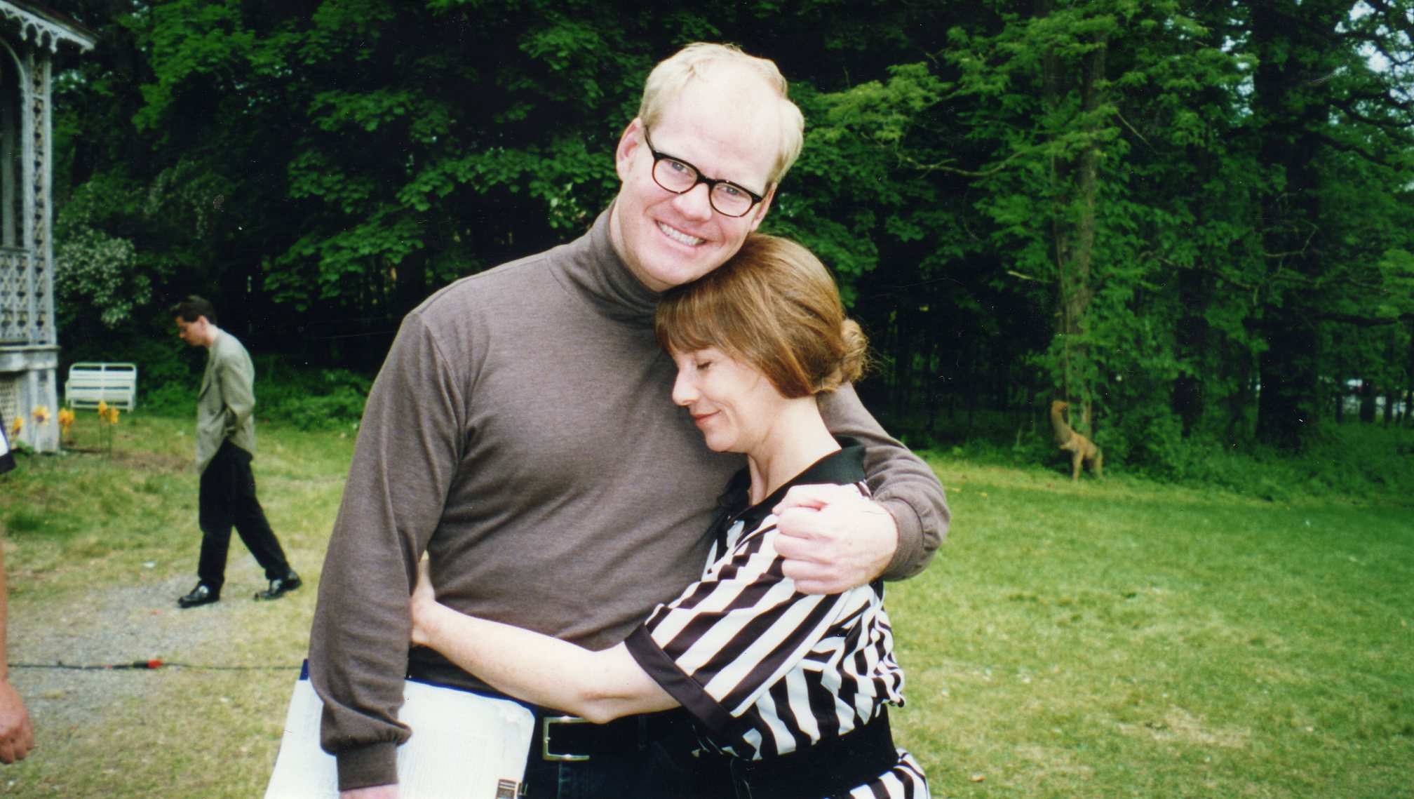 Laraine Newman and Jim Gaffigan