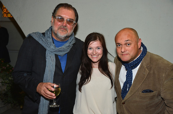Producer Evzen Kolar, actress Rachel Rath and editor Nigel Daly attend a reception honoring Keira Knightly at British Consulate LA with Focus Features and British Film Commission on November 15, 2012 in Los Angeles, California