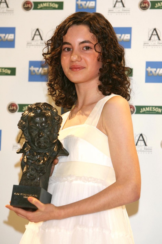 Ivana Baquero during 2007 Goya Awards ceremony.