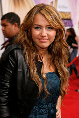 Miley Cyrus at event of Hana Montana: filmas (2009)