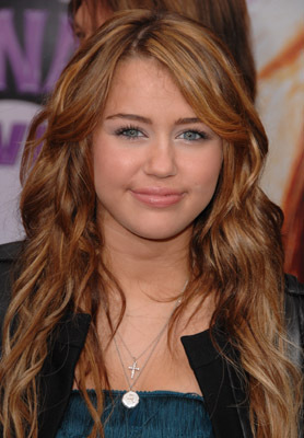 Miley Cyrus at event of Hana Montana: filmas (2009)