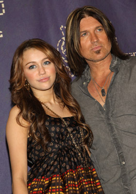 Billy Ray Cyrus and Miley Cyrus