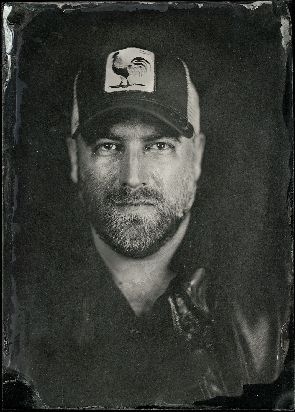 Pierre-Mathieu Fortin, picture taken using a century-old collodion process.