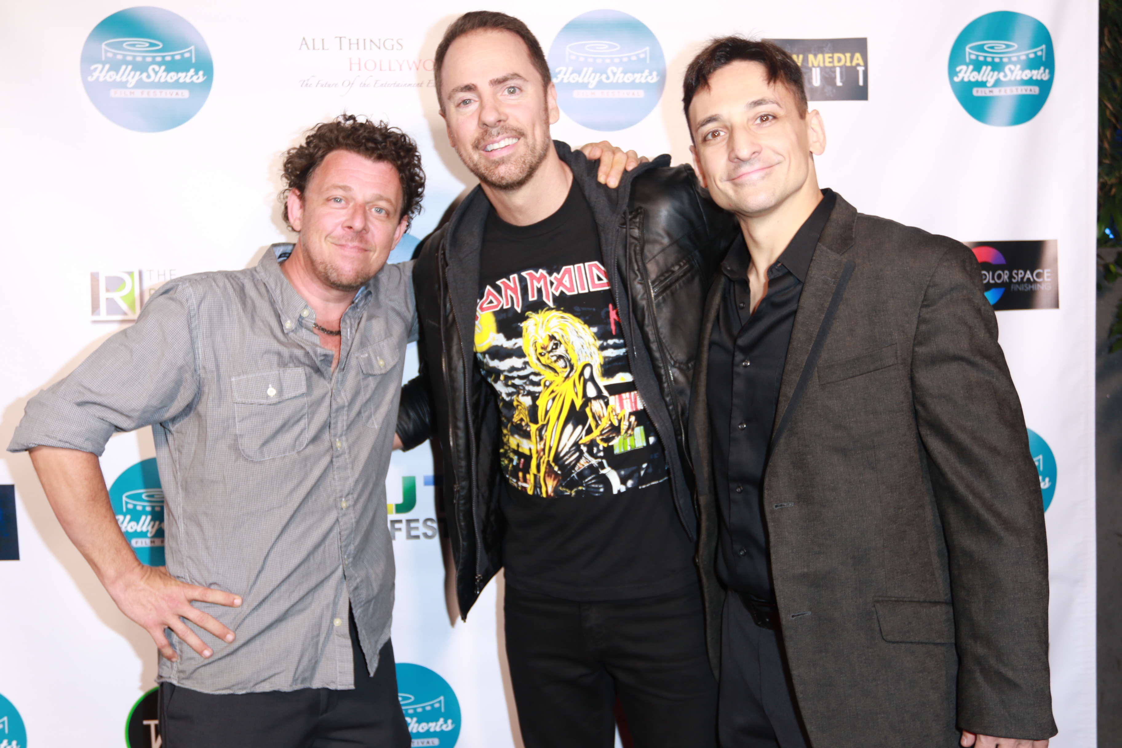 Holly Shorts Press Event at The W (David Polcino, David Banks, Paul Batmanis)