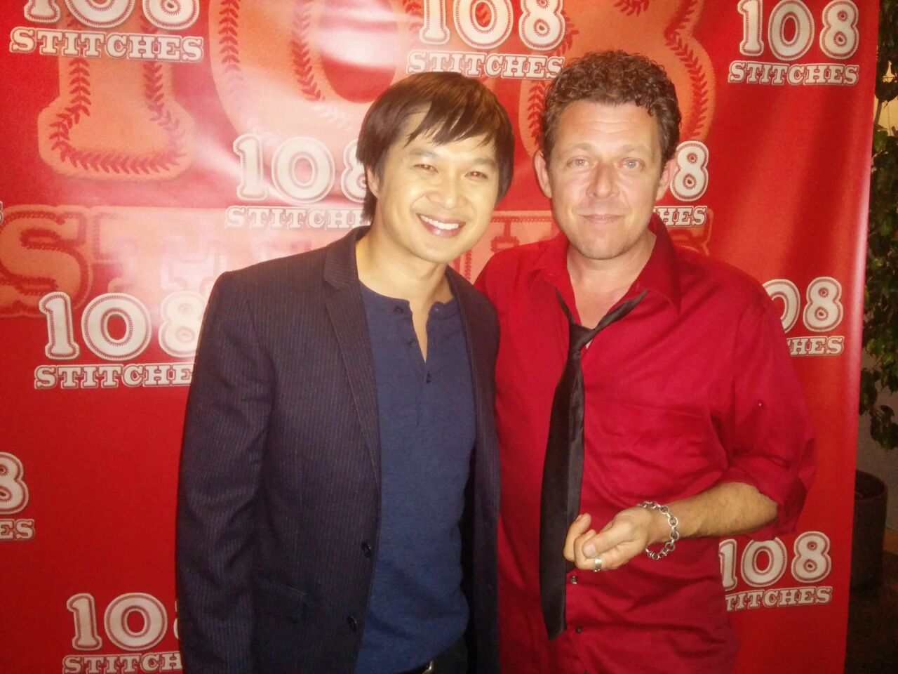 David Polcino and Dat Phan at 108 Stitches Premier