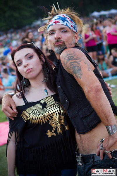 Eric & daughter, Destiny Surreal at Mid-Town Music Fest, Atlanta, GA.