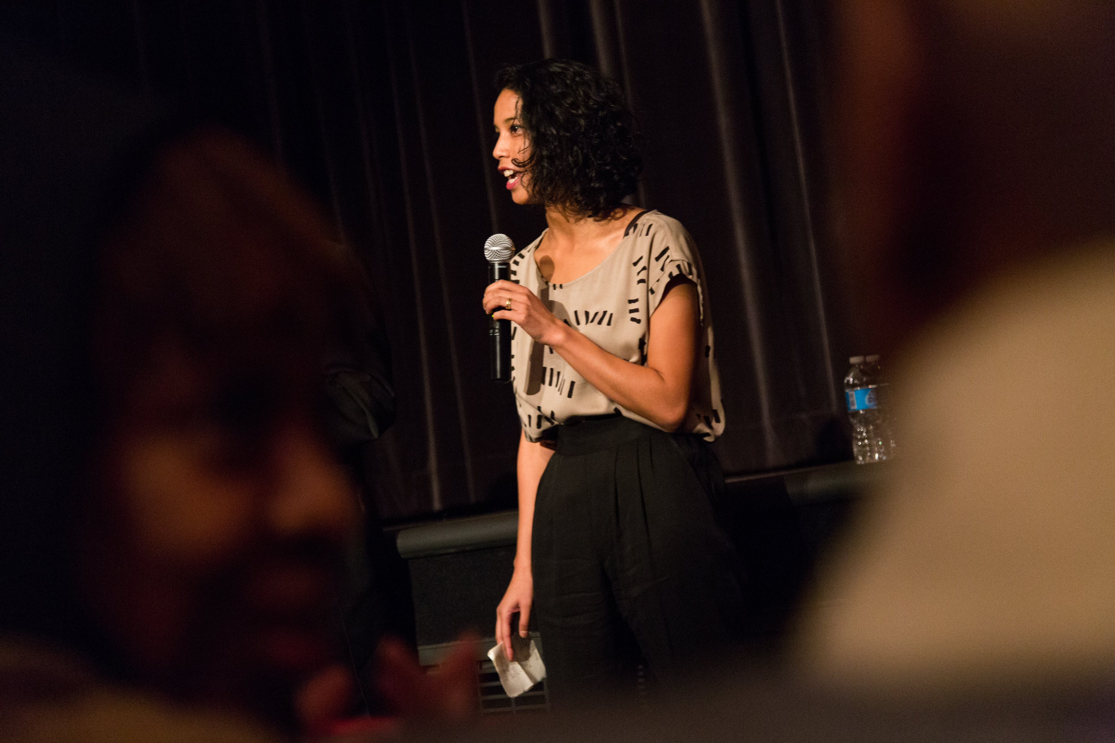 Christine Turner at Homegoings premiere at Museum of Modern Art, New York City