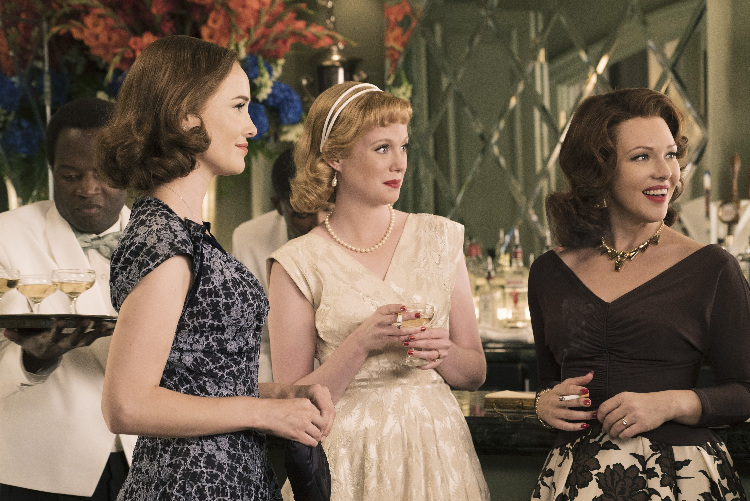 Still of Dominique McElligott, Erin Cummings and Zoe Boyle in The Astronaut Wives Club (2015)