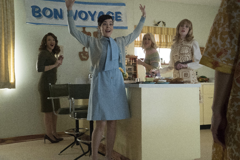 Still of Erin Cummings, Azure Parsons, Yvonne Strahovski and Zoe Boyle in The Astronaut Wives Club (2015)
