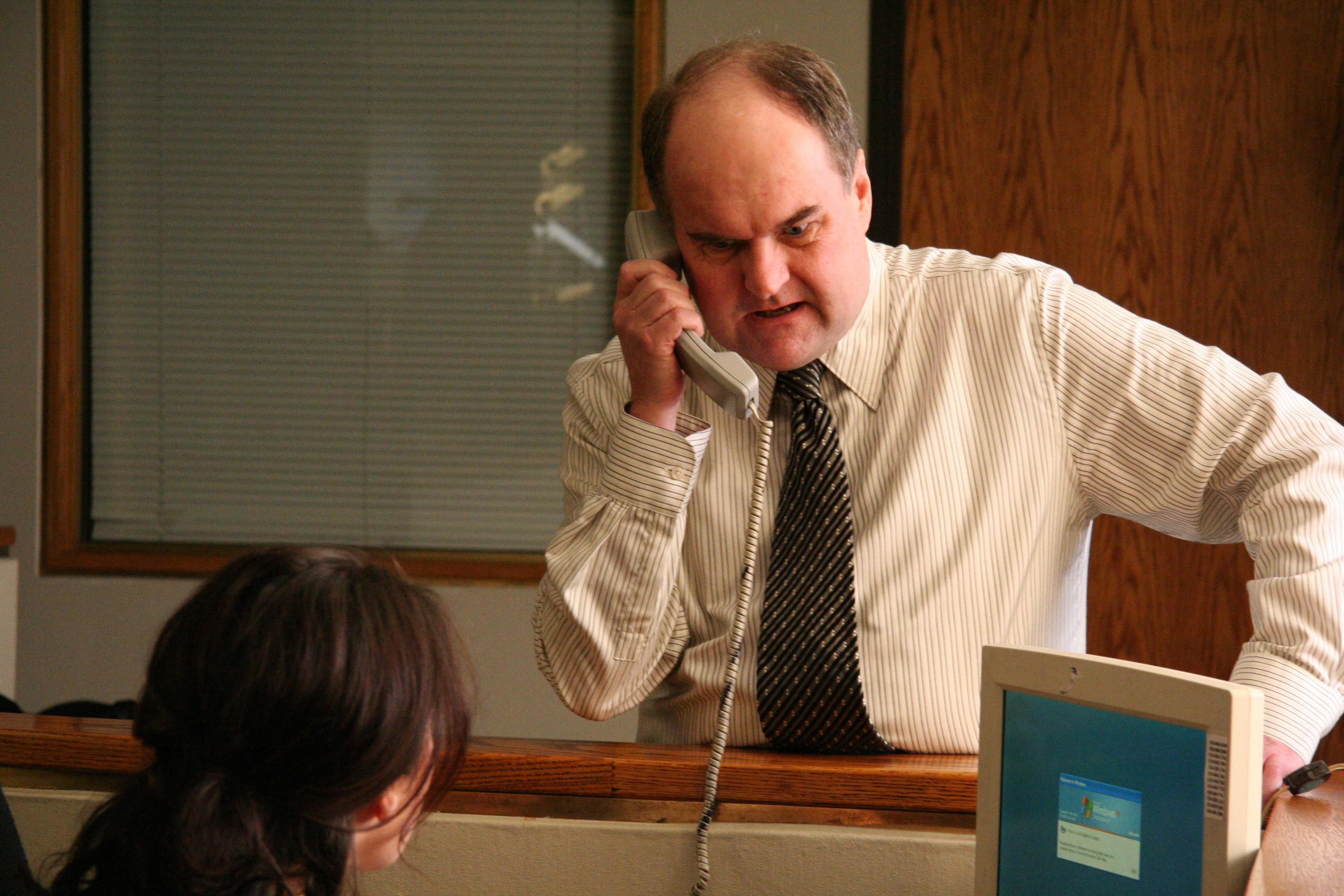 Gil Christner and Amy K. Harmon in Man Overboard (2008)