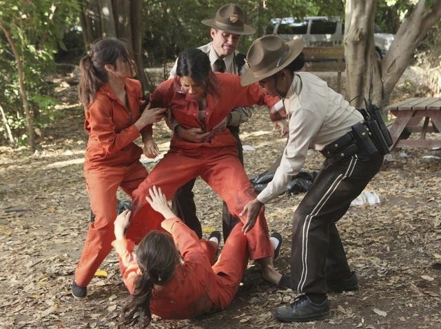 Still of Troian Bellisario, Lucy Hale and Shay Mitchell in Jaunosios melages (2010)