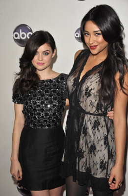 Lucy Hale and Shay Mitchell