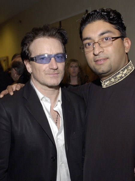 Sheeraz Hasan and Bono
