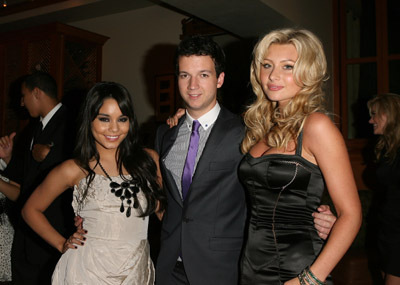 Gaelan Connell, Vanessa Hudgens and Aly Michalka at event of Bandslam (2009)
