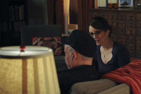 Still of Tina Fey and Buck Henry in 30 Rock (2006)