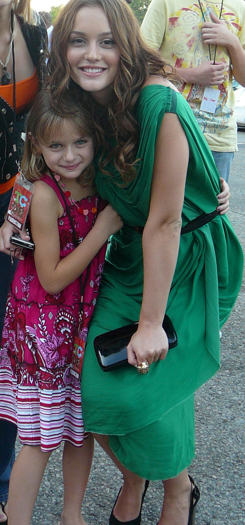 Joey King and Leighton Meester- TC Awards 8/08