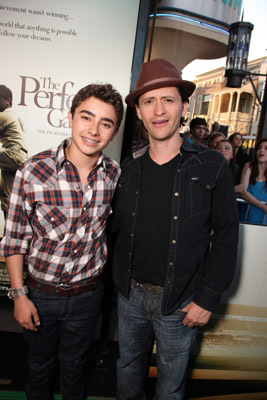 Clifton Collins Jr. and Jansen Panettiere at event of The Perfect Game (2009)