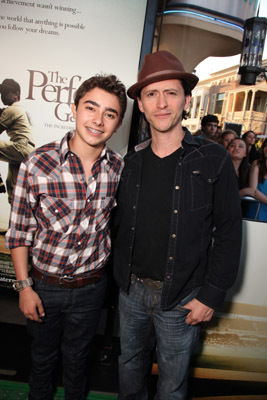Clifton Collins Jr. and Jansen Panettiere at event of The Perfect Game (2009)