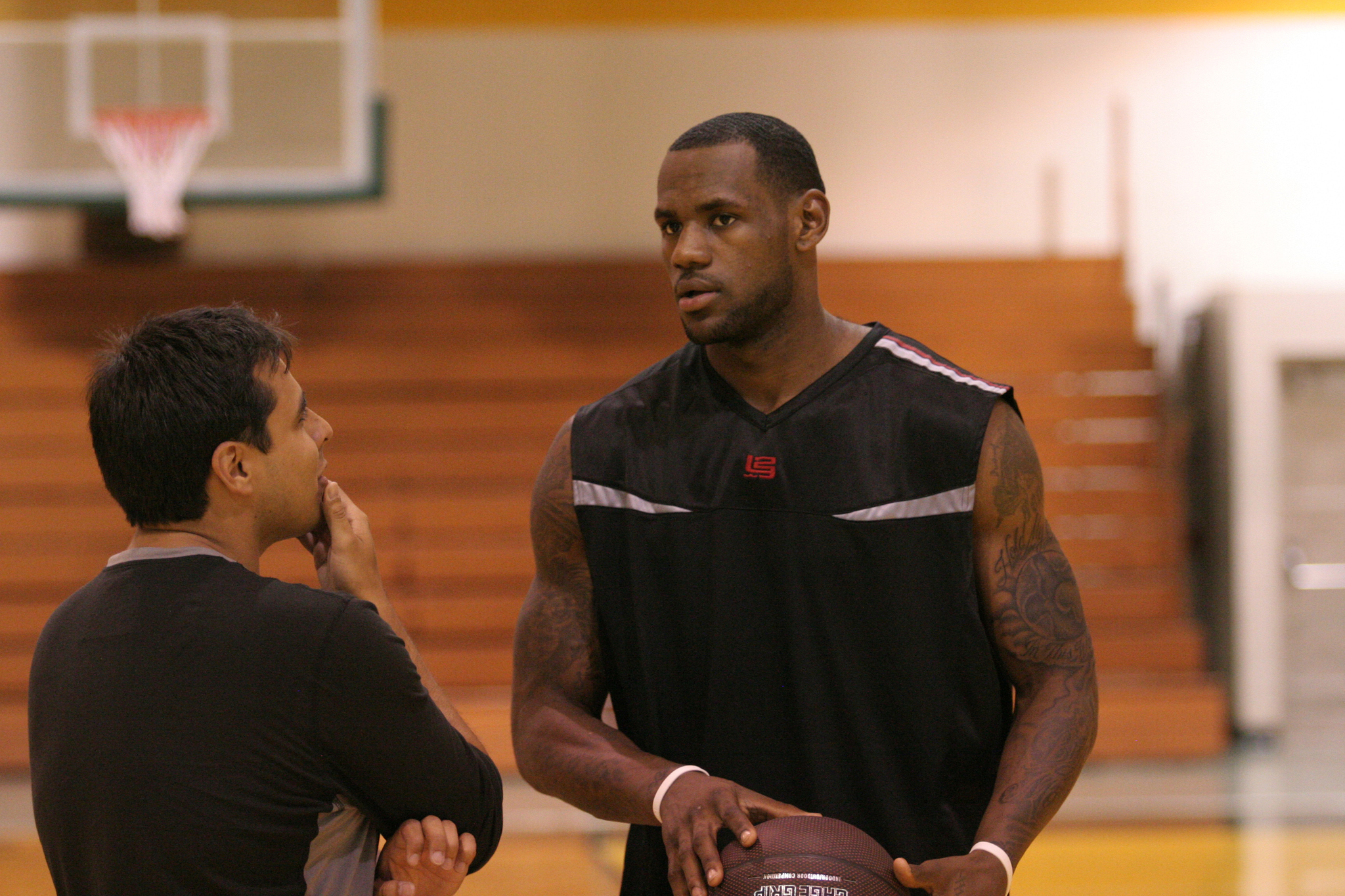 Still of LeBron James in More Than a Game (2008)