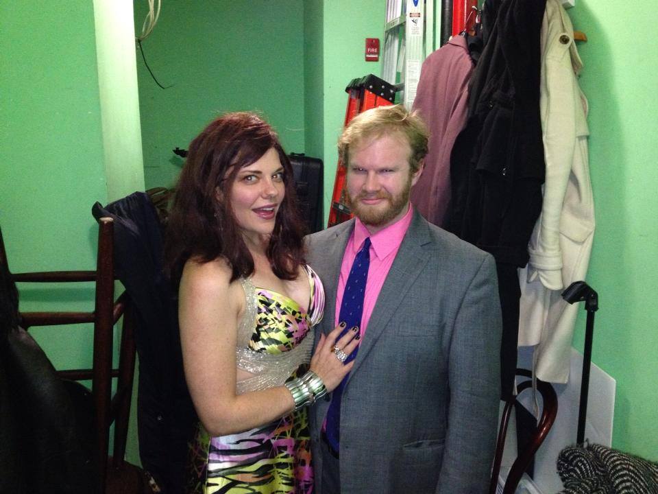 2014 Channy Award nominee for Best Actress host with Henry Zebrowski (The Wolf of Wall Street).