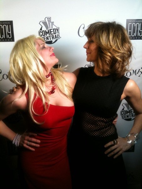 with Lizz Winstead: co-creator of The Daily Show, at the ECNY Awards