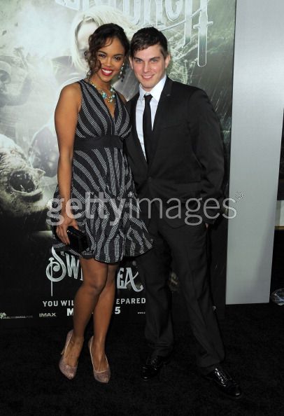 Paul Becker & Sharon Leal at the Sucker Punch Premiere
