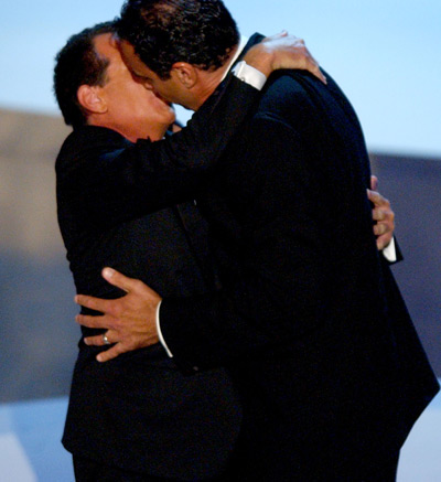 Brad Garrett and Garry Shandling